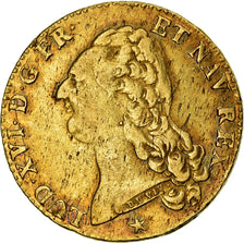 Münze, Frankreich, Louis XVI, Double louis d'or à la tête nue, 2 Louis D'or