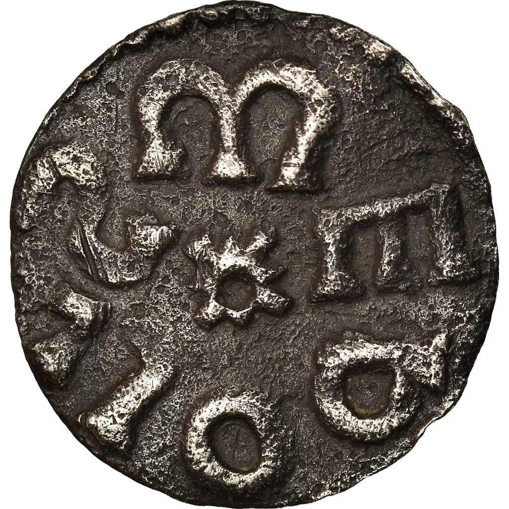 Monnaie, France, Charlemagne, Denier, 771-793, Melle, TTB+, Argent, Depeyrot:605