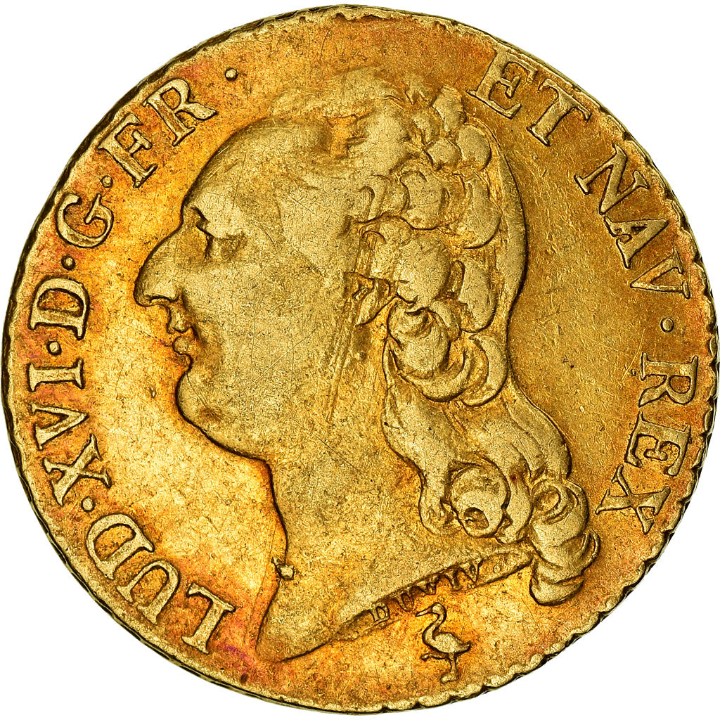 Coin, France, Louis XVI, Louis d'or à la tête nue, Louis d'Or, 1785, Paris