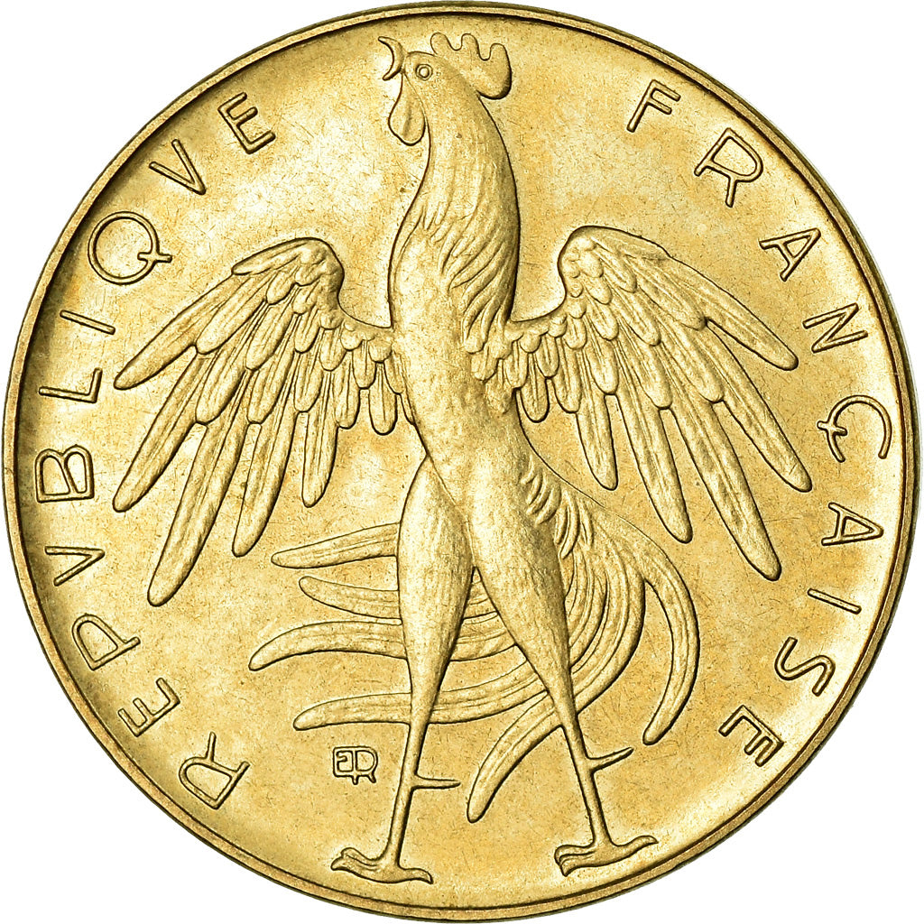 Coin, France, Essai de Rousseau, 20 Centimes, 1961, Paris, ESSAI, MS(63)