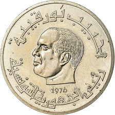 Coin, Tunisia, 1/2 Dinar, 1976, ESSAI, MS(60-62), Copper-nickel, KM:E35
