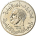 Coin, Tunisia, 1/2 Dinar, 1976, ESSAI, MS(60-62), Copper-nickel, KM:E35