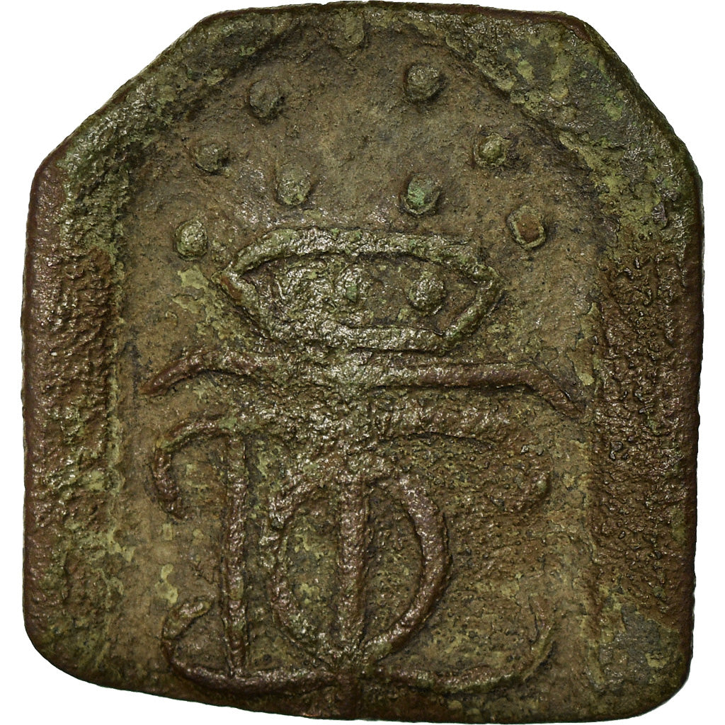 Münze, Frankreich, Fresnes sur Escaut, 5 Centimes, SS, Bronze