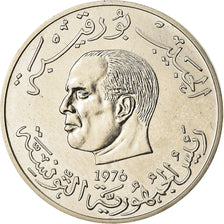 Coin, Tunisia, Dinar, 1976, ESSAI, MS(60-62), Copper-nickel, KM:E36