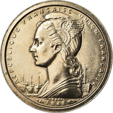 Coin, Madagascar, Franc, 1948, Paris, ESSAI, AU(55-58), Copper-nickel, KM:E1