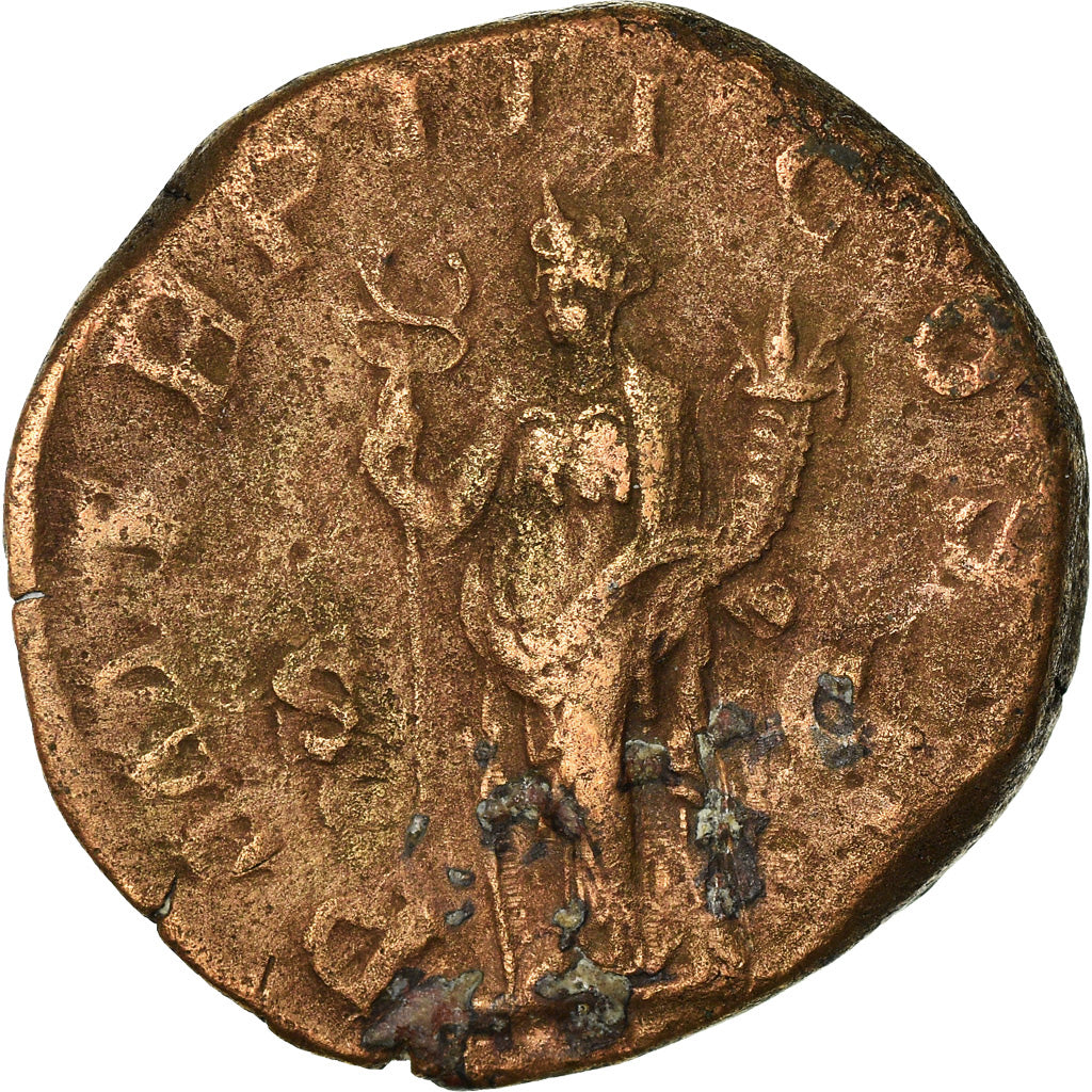 Monnaie, Philippe I l'Arabe, Sesterce, Roma, TB+, Cuivre, RIC:150