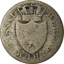 Munten, Duitse staten, NASSAU, Wilhelm, 3 Kreuzer, 1831, Wiesbaden, ZG+, Zilver
