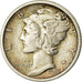 Coin, United States, Mercury Dime, Dime, 1917, U.S. Mint, San Francisco