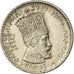 Coin, Ethiopia, Haile Selassie I, 25 Matonas, 1931, VF(20-25), Nickel, KM:30