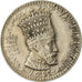 Coin, Ethiopia, Haile Selassie I, 50 Matonas, 1931, EF(40-45), Nickel, KM:31