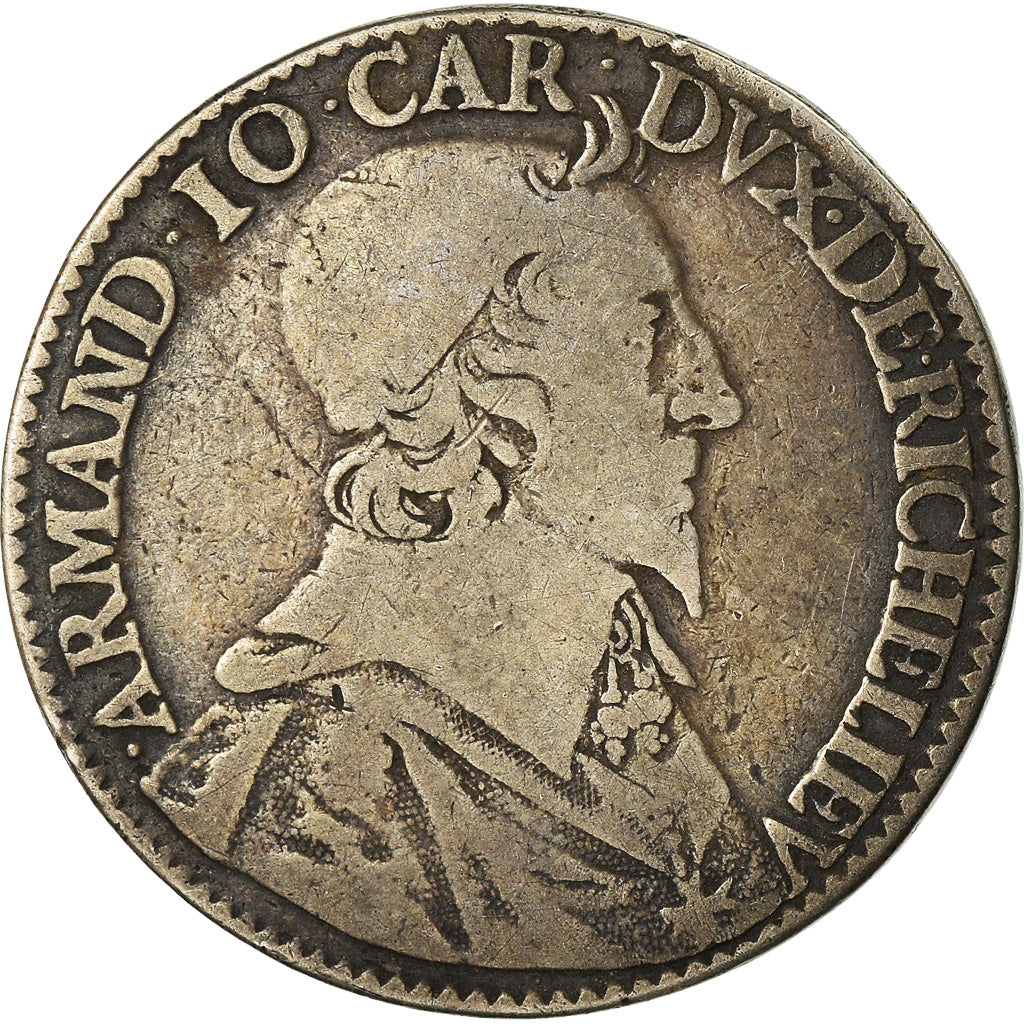 Frankrijk, Token, Royal, Richelieu, Parties et revenues casuels, 1639, FR