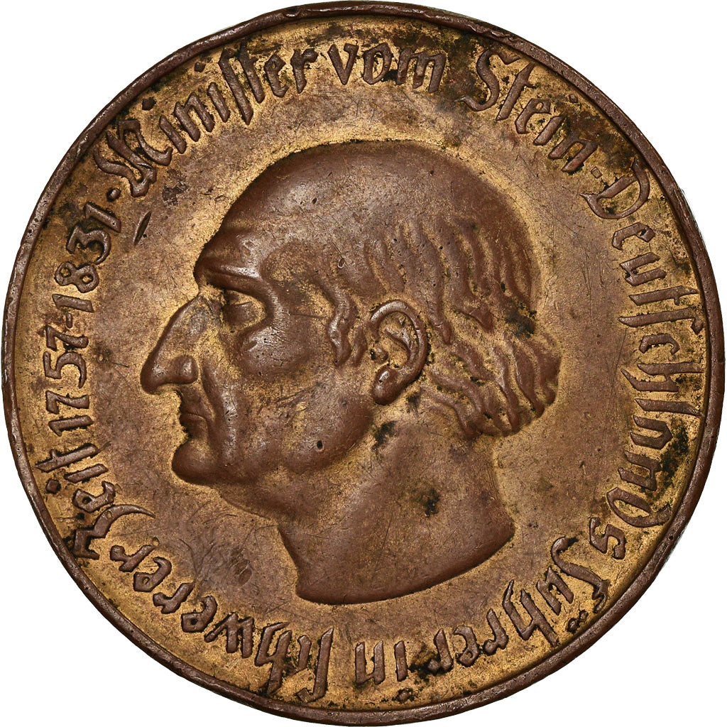 Monnaie, Allemagne, WESTPHALIA, 10000 Mark, 1923, TTB+, Cuivre, KM:New