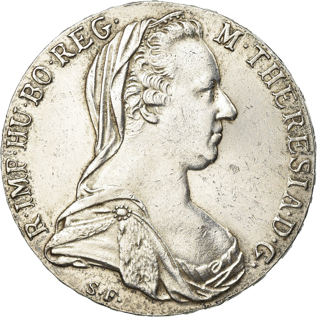 Coin, Austria, Joseph II, Thaler, 1780, Restrike, AU(55-58), Silver, KM:T1