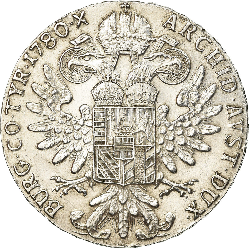 Coin, Austria, Joseph II, Thaler, 1780, Restrike, AU(55-58), Silver, KM:T1