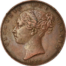 Coin, Great Britain, Victoria, Farthing, 1838, EF(40-45), Copper, KM:725