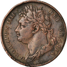 Coin, Great Britain, George IV, Farthing, 1821, EF(40-45), Copper, KM:677
