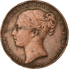 Coin, Jersey, Victoria, 1/52 Shilling, 1841, VF(20-25), Copper, KM:1