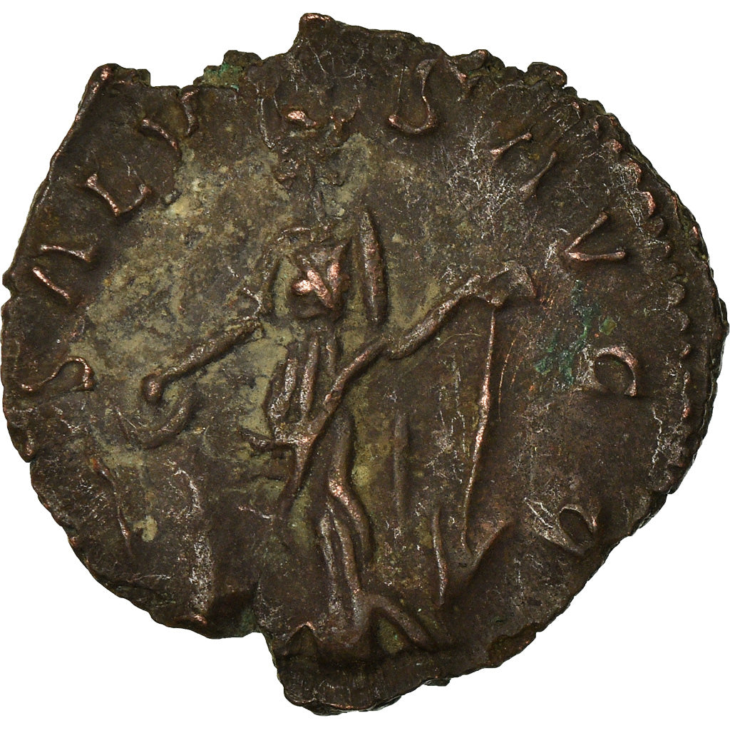 Coin, Tetricus I, Antoninianus, 274, Cologne, VF(20-25), Billon, RIC:127