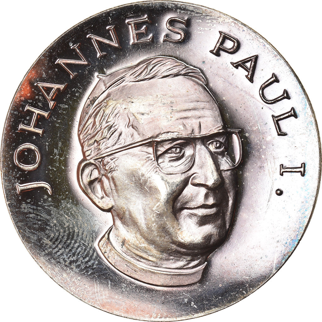 Switzerland, Medal, Vatican, Jean-Paul I, Religions & beliefs, MS(63), Silver