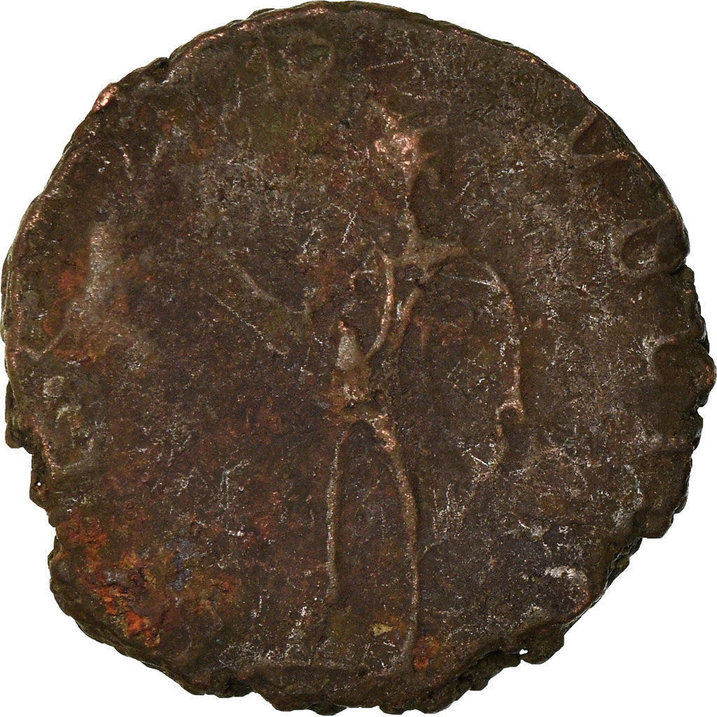 Coin, Tetricus I, Antoninianus, AD 272-274, Trier, VF(30-35), Billon, RIC:136