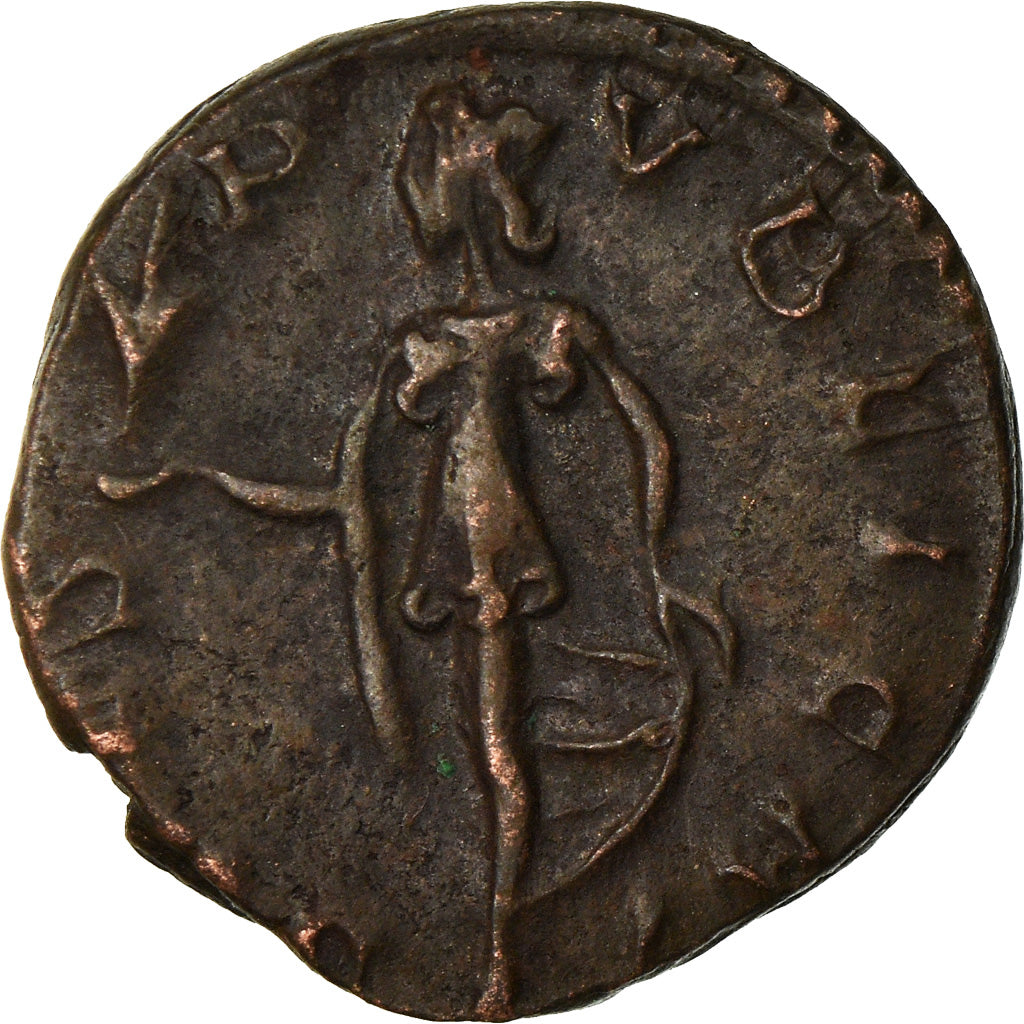 Coin, Tetricus I, Antoninianus, AD 272-274, Trier, VF(30-35), Billon, RIC:136