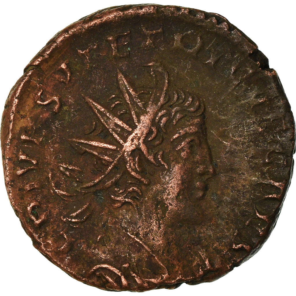 Coin, Tetricus I, Antoninianus, AD 272-274, Trier, VF(30-35), Billon, RIC:136