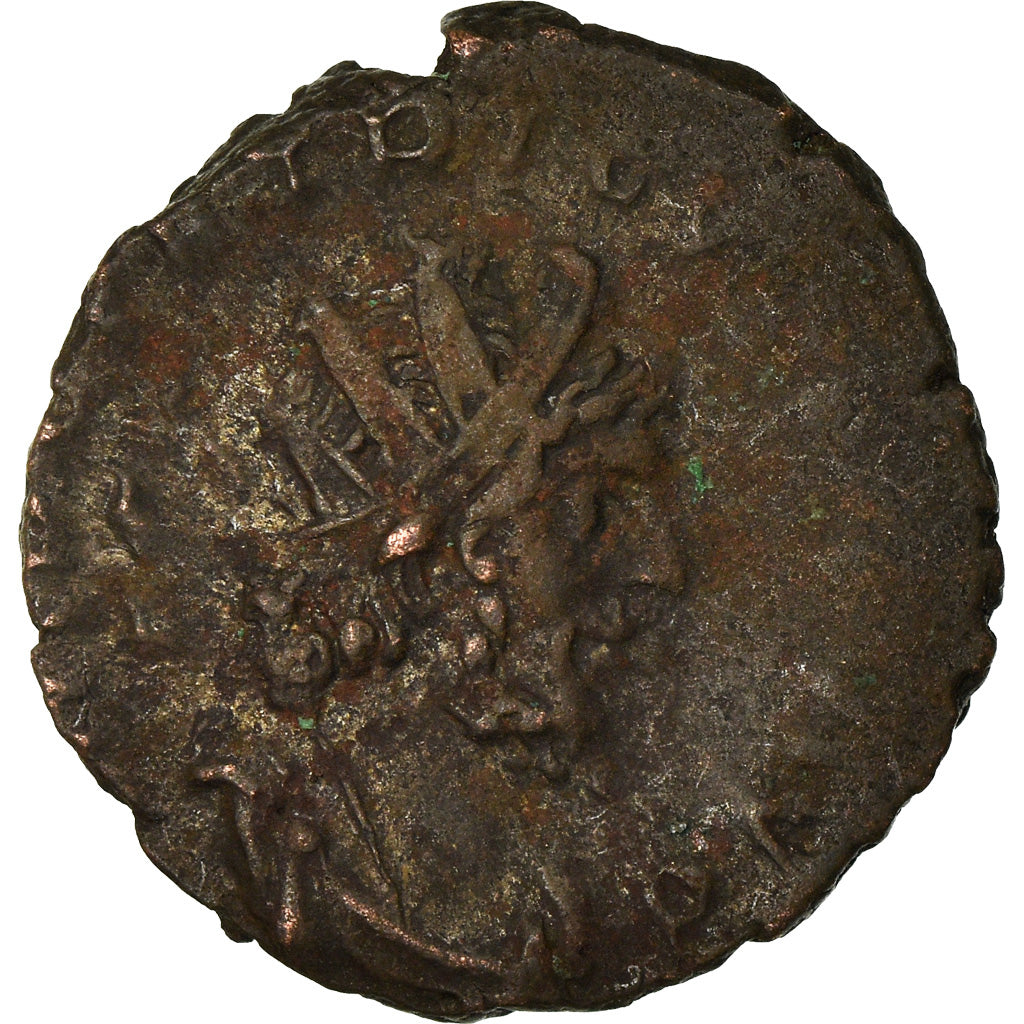 Coin, Tetricus I, Antoninianus, AD 272-274, Trier, VF(30-35), Billon, RIC:136