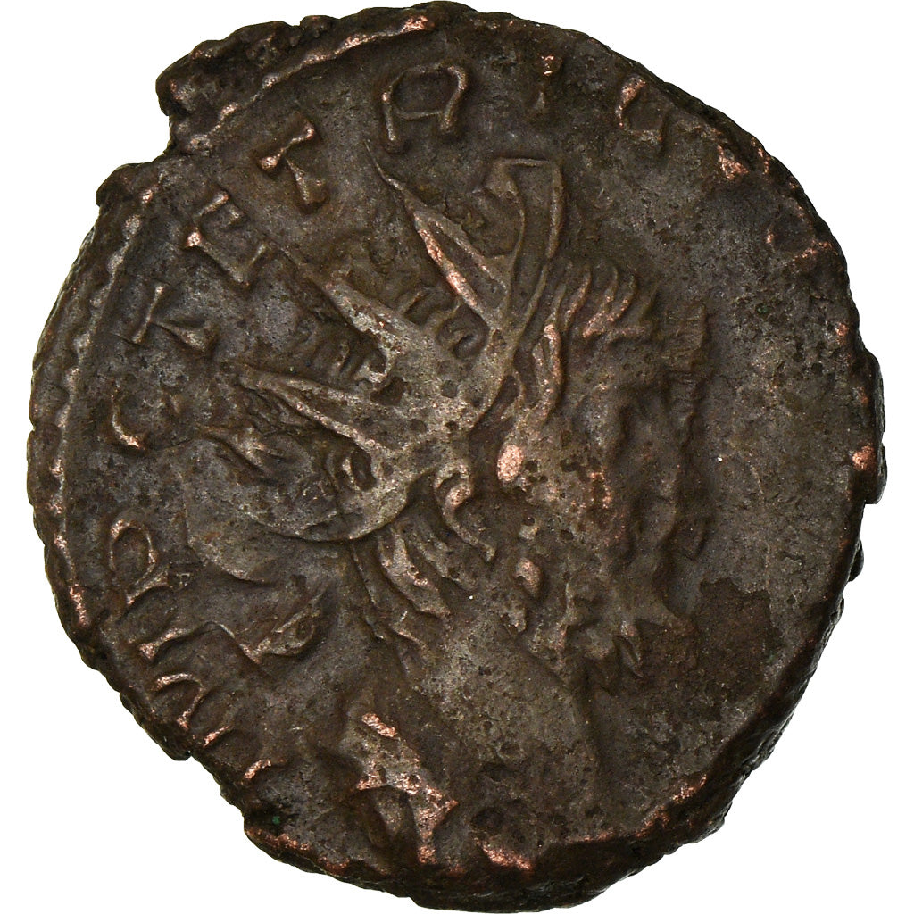Coin, Tetricus I, Antoninianus, AD 272-274, Trier, VF(20-25), Billon, RIC:100