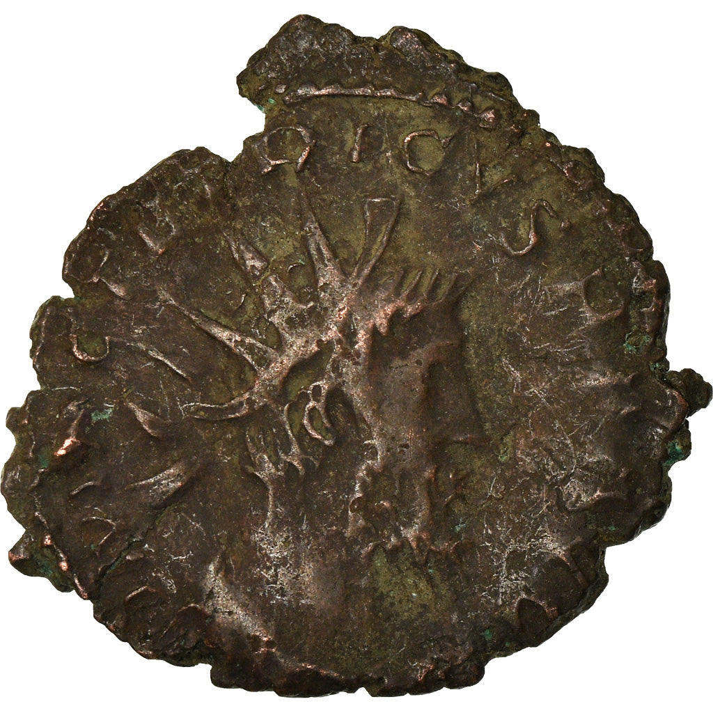 Coin, Tetricus I, Antoninianus, AD 272-274, Trier, VF(20-25), Billon, RIC:100