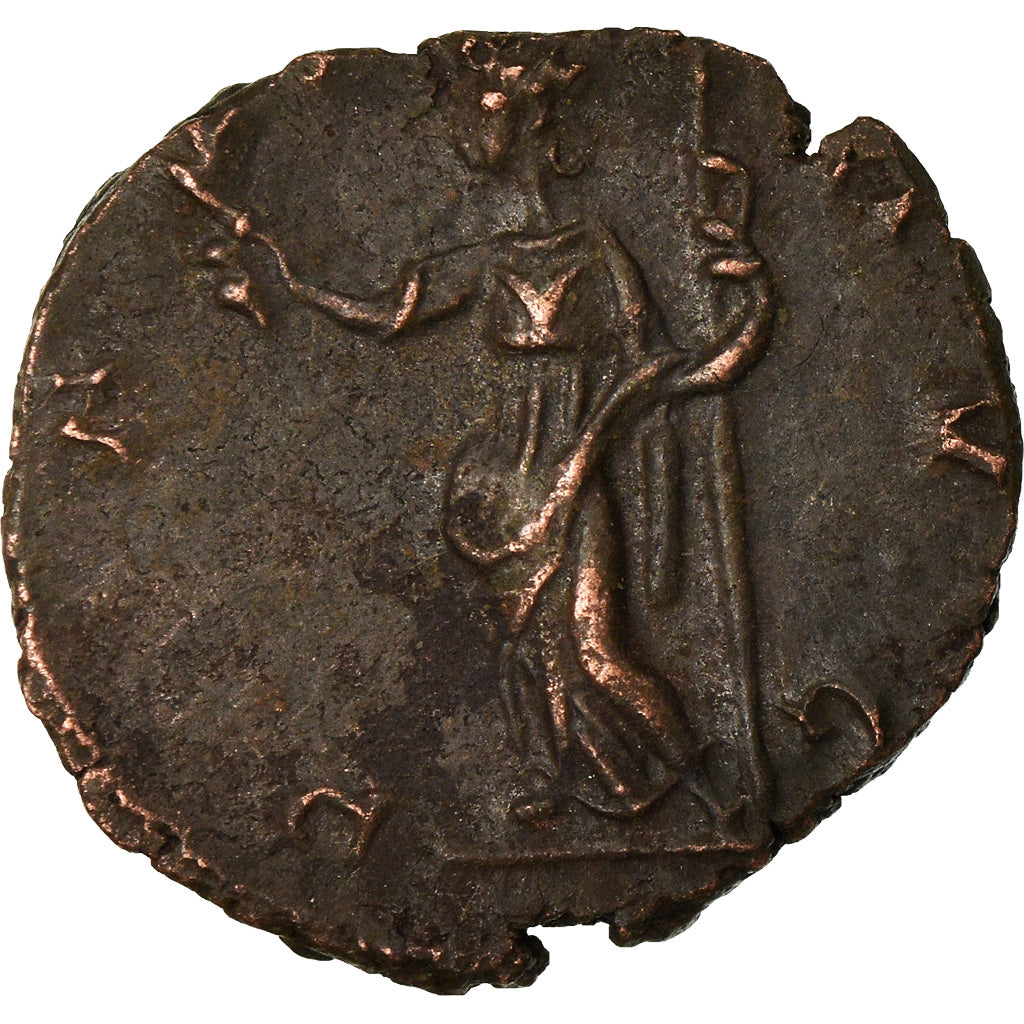 Coin, Tetricus I, Antoninianus, AD 272-274, Trier, VF(20-25), Billon, RIC:100