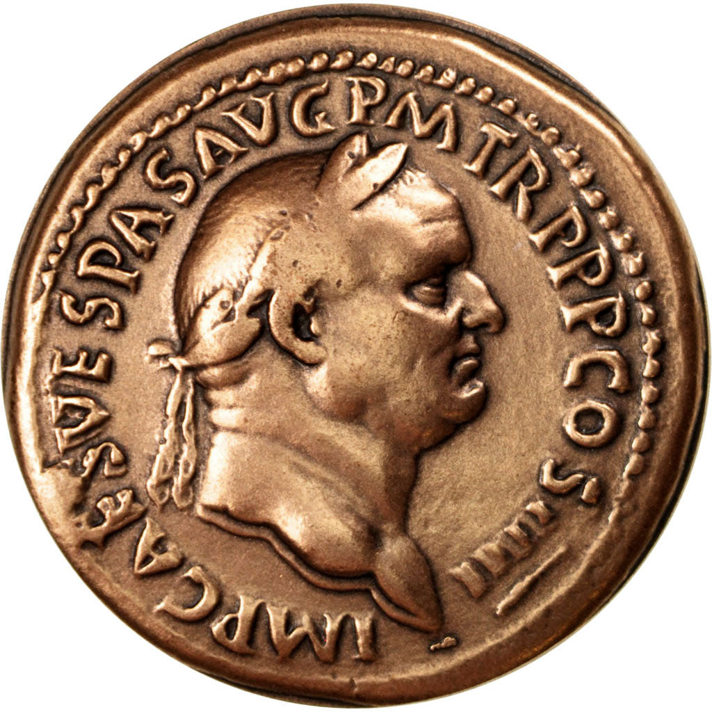 Reproduction Monnaies Antiques, Médaille, Vespasien