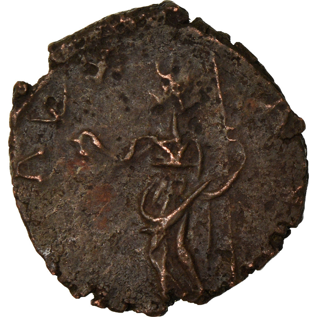 Coin, Tetricus I, Antoninianus, AD 272-274, Trier, VF(30-35), Billon, RIC:100