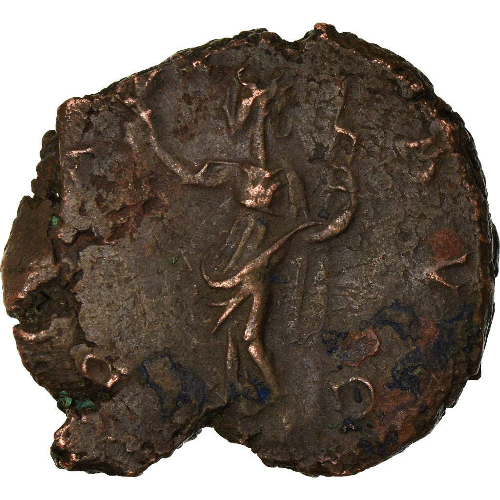 Coin, Tetricus I, Antoninianus, AD 272-274, Trier, VF(30-35), Billon, RIC:100