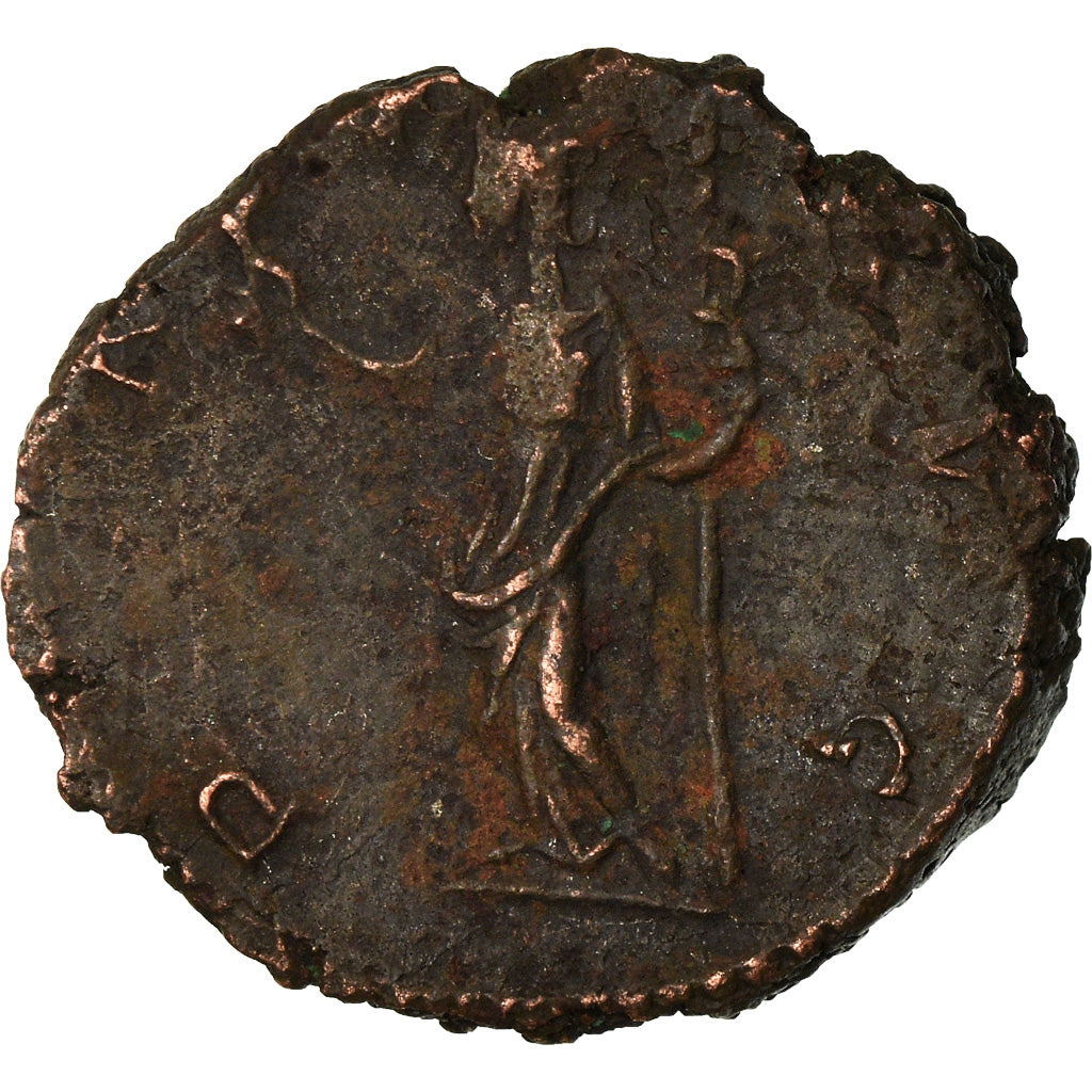 Coin, Tetricus I, Antoninianus, AD 272-274, Trier, VF(30-35), Billon, RIC:100