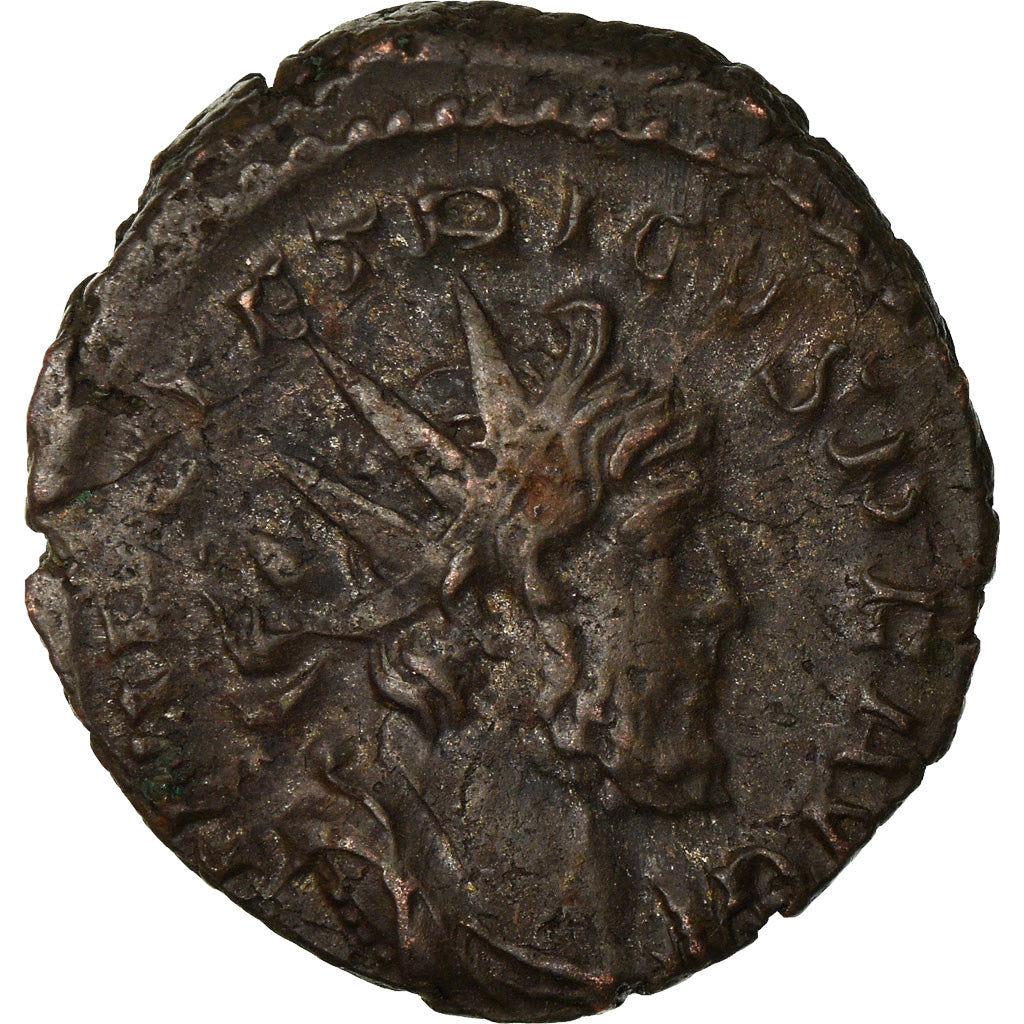 Coin, Tetricus I, Antoninianus, AD 272-274, Trier, EF(40-45), Billon, RIC:100