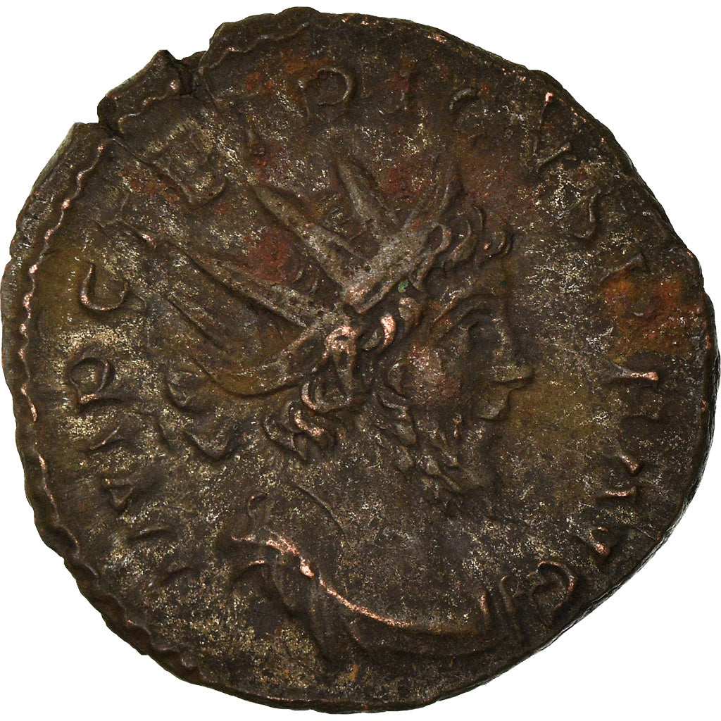 Monnaie, Tetricus I, Antoninien, AD 272-274, Trèves, TTB+, Billon, RIC:100