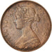 Coin, NEWFOUNDLAND, Large Cent, 1876, Royal Canadian Mint, AU(55-58), Bronze