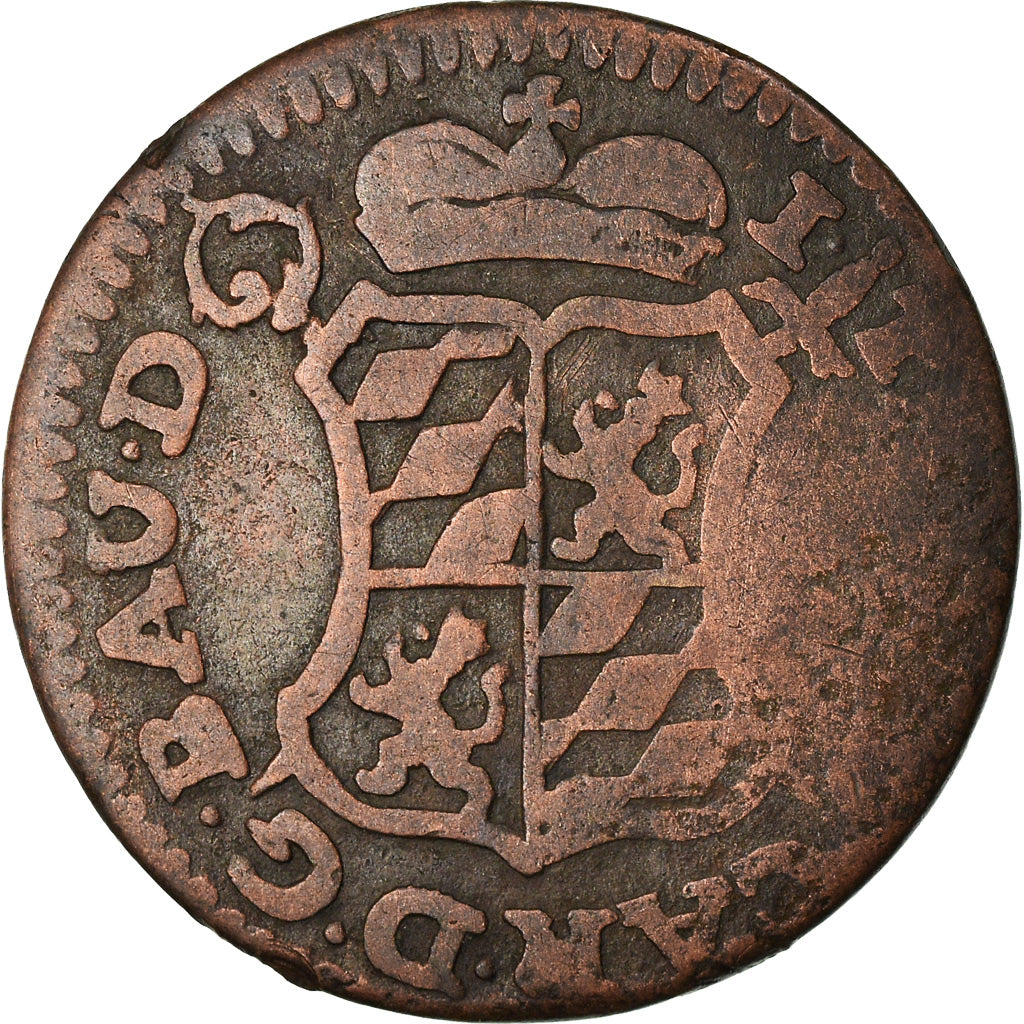 Coin, LIEGE, John Theodore, Liard, 1751, Liege, EF(40-45), Copper, KM:155