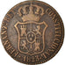 Moneda, España, BARCELONA, Ferdinand (Fernando) VII, 3 Quartos, 1823