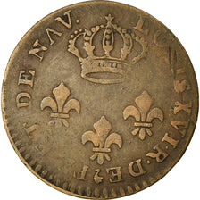 Moneta, Guinea francese, 2 Sous, 1789, Paris, MB, Biglione, KM:1, Lecompte:20