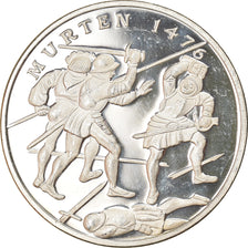 Switzerland, Medal, Bataille de Morat, History, MS(63), Silver