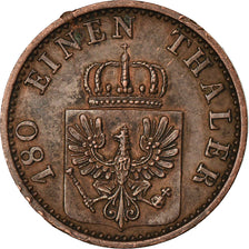 Münze, Deutsch Staaten, PRUSSIA, Wilhelm I, 2 Pfennig, 1868, Cleves, SS
