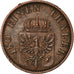 Münze, Deutsch Staaten, PRUSSIA, Wilhelm I, 2 Pfennig, 1868, Cleves, SS