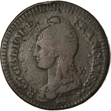 Monnaie, France, Dupré, Decime, AN 5, Paris, TB, Bronze, Gadoury:185, KM:645.1