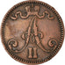 Munten, Finland, Alexander II, 5 Pennia, 1867, ZF, Koper, KM:4.1