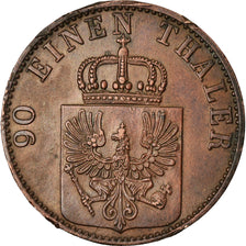 Moneda, Estados alemanes, PRUSSIA, Wilhelm I, 4 Pfennig, 1868, Cleves, EBC