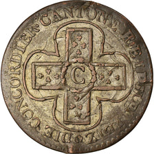 Coin, SWISS CANTONS, BERN, Batzen, 1826, AU(55-58), Billon, KM:194.1