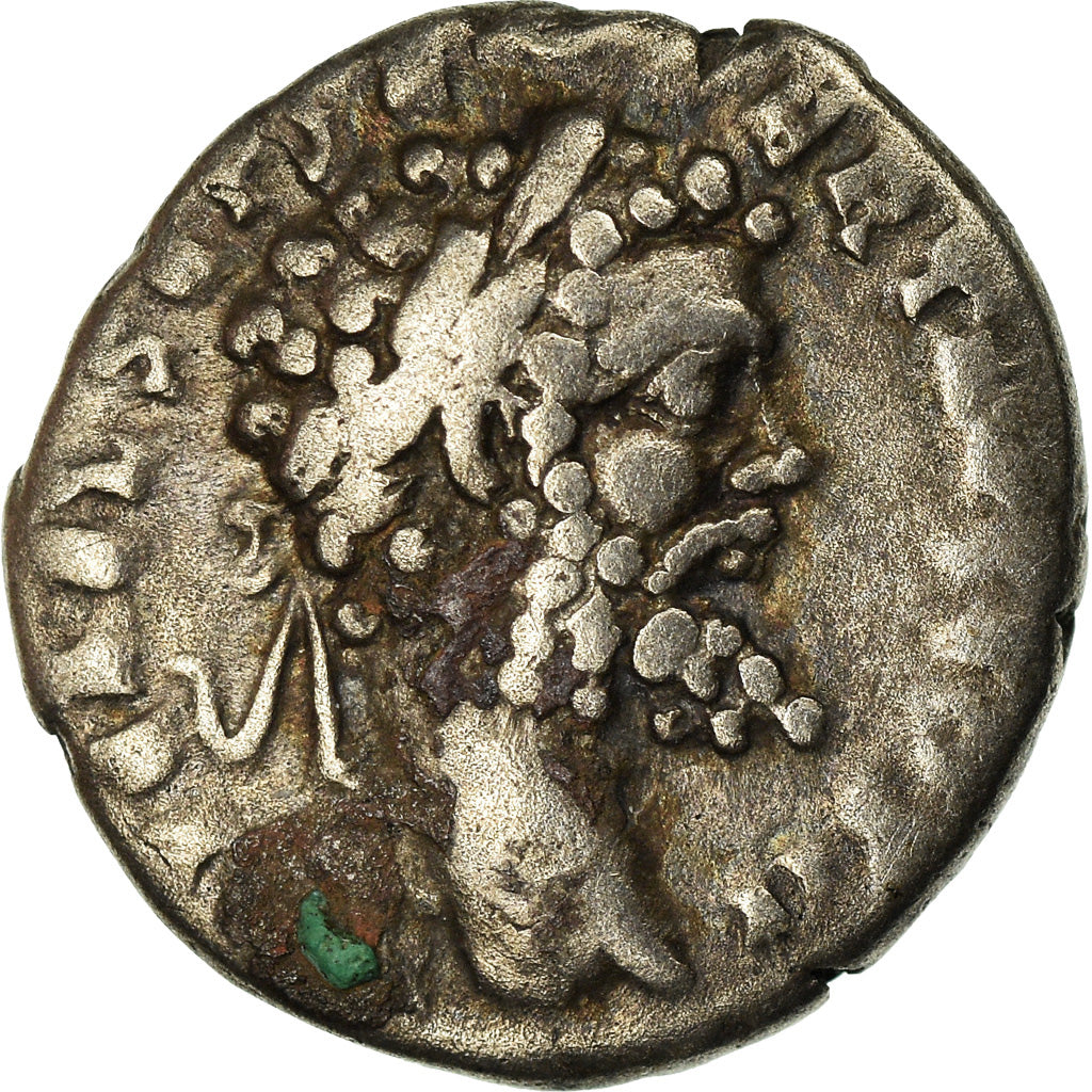 Moneda, Septimius Severus, Denarius, Emesa, BC+, Plata, RIC:418var