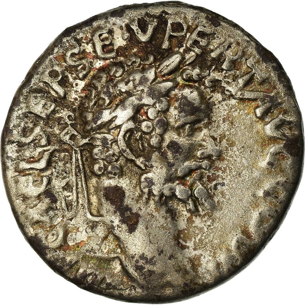 Munten, Septimius Severus, Denarius, Emesa, FR+, Zilver, RIC:373