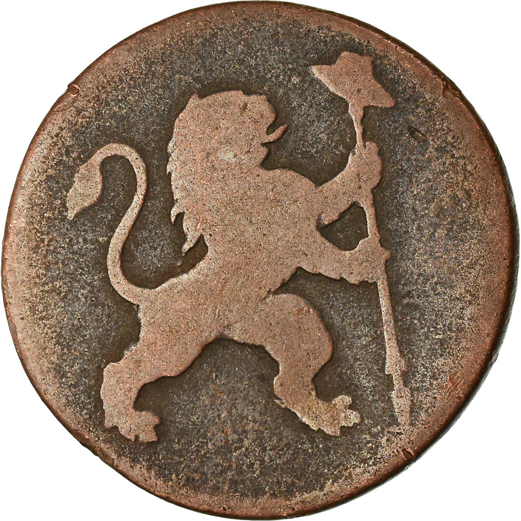 Coin, AUSTRIAN NETHERLANDS, Liard, Oord, 1790, Brussels, F(12-15), Copper, KM:44